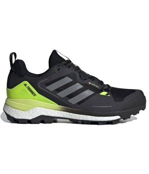 Кроссовки Adidas TERREX SKYCHASER черные с салатовым